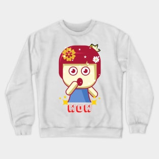 wow Crewneck Sweatshirt